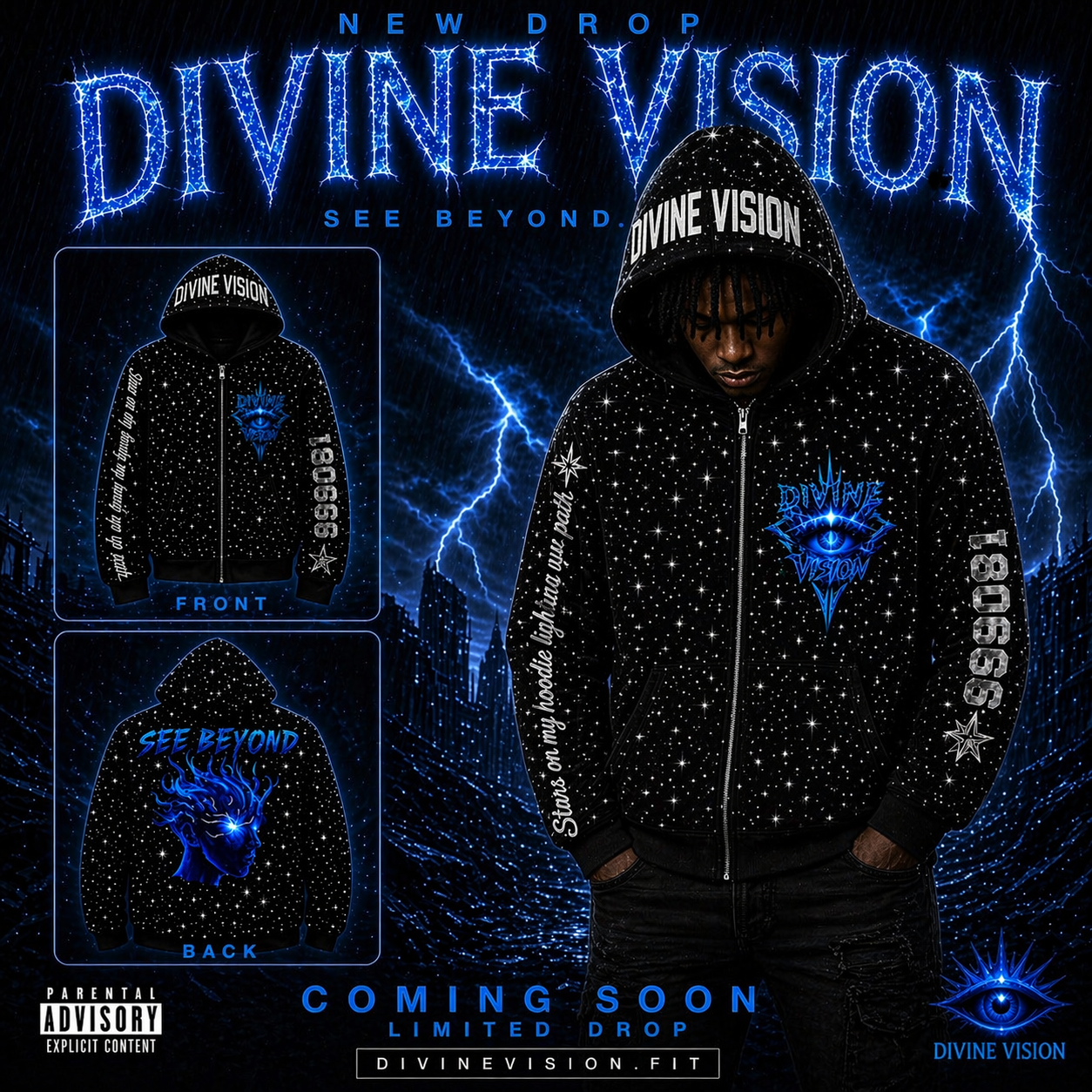 DIVINE VISION HOODIE…